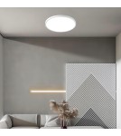 LED Plafonds - Light Prestige California plafond 60cm white LP-2505/1C-60 WH - product 2