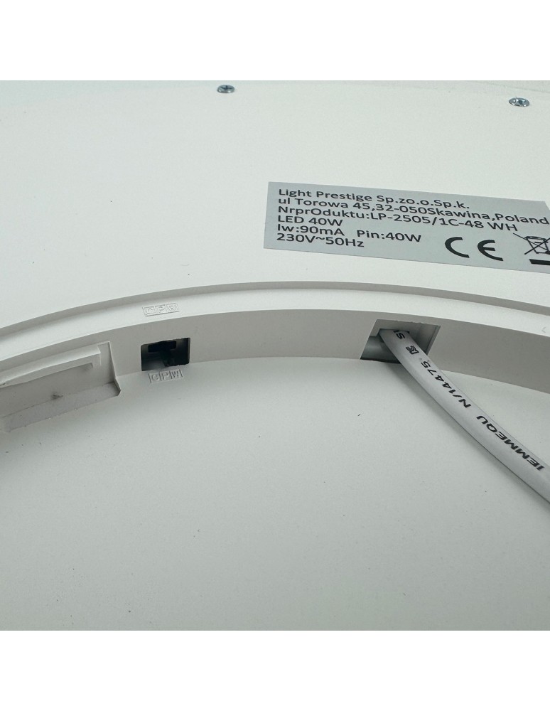 LED Plafonds - Light Prestige California plafond 60cm white LP-2505/1C-60 WH - product kolory-swiatla.pl 6