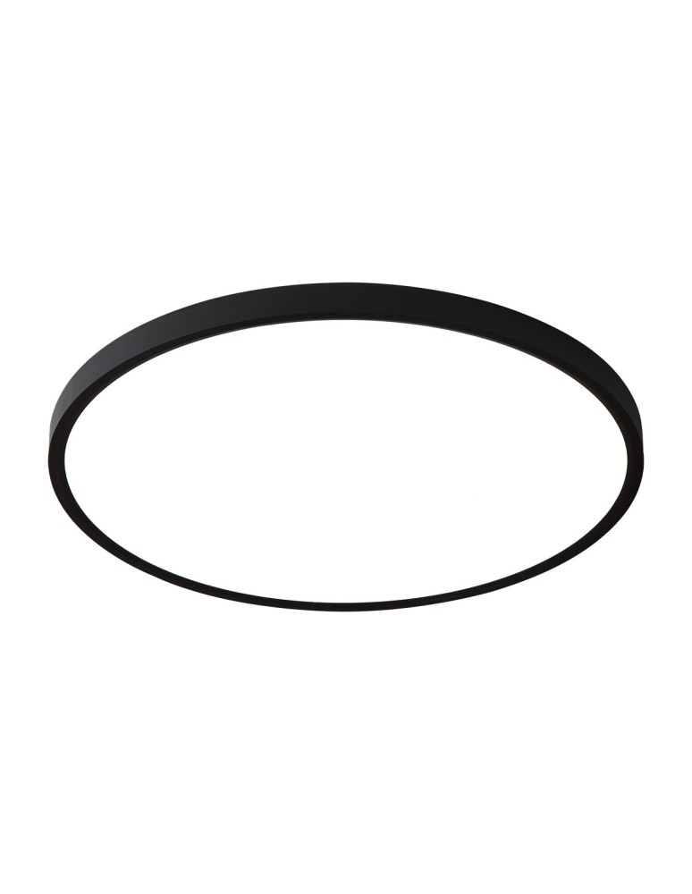 LED Plafonds - Light Prestige California plafond 30cm black LP-2505/1C-30 BK - product kolory-swiatla.pl 1