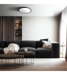 LED Plafonds - Light Prestige California plafond 40cm black LP-2505/1C-40 BK - product 2