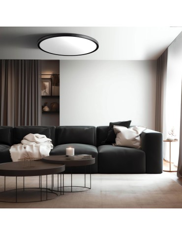 Light Prestige California plafond 48cm black LP-2505/1C-48 BK - product 2