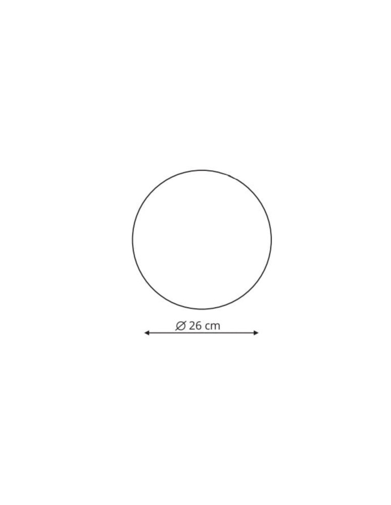 Modern wall lamps - Light Prestige Platillo Wall lamp large black CCT LP-8102/1C-18W BK CCT. - product kolory-swiatla.pl 4