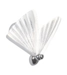 Designer wall lamps - Light Prestige Mariposa wall lamp chrome LP-1715/1W CH - product 3
