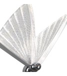 Designer wall lamps - Light Prestige Mariposa wall lamp chrome LP-1715/1W CH - product 5