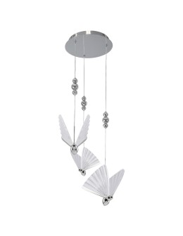 Light Prestige Mariposa 3 wisząca talerz chrom LP-1715/3P CH