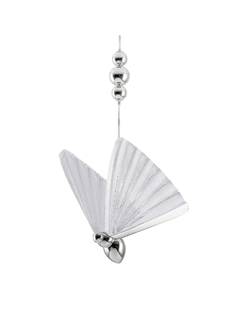 Designer pendant lamps - Light Prestige Mariposa 3 pendant plate chrome LP-1715/3P CH - product kolory-swiatla.pl 5