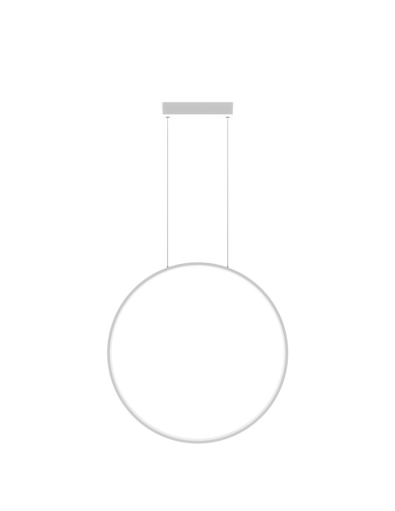 Pendant lamps circles - Light Prestige Mirror pendant small white CCT LP-999/1P S WH CCT - product kolory-swiatla.pl 1