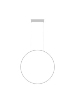 Light Prestige Mirror wisząca mała biała CCT LP-999/1P S WH CCT