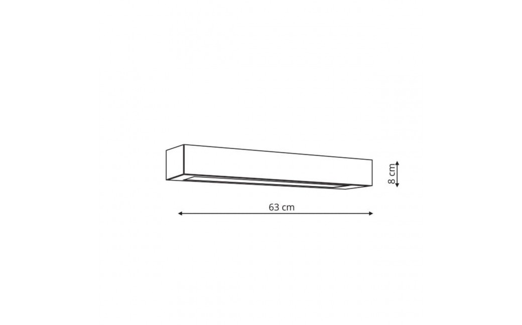 Light Prestige Kinkiet Ibros średni 1 x LED CCT biały IP44 GS-LWA-9W WH CCT GS-LWA-9W WH CCT