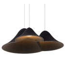 Designer pendant lamps - Maxlight Bellmond Black&amp;Grey Pendant Lamp P0565 - product 1