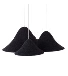 Designer pendant lamps - Maxlight Bellmond Black&amp;Grey Pendant Lamp P0565 - product 4
