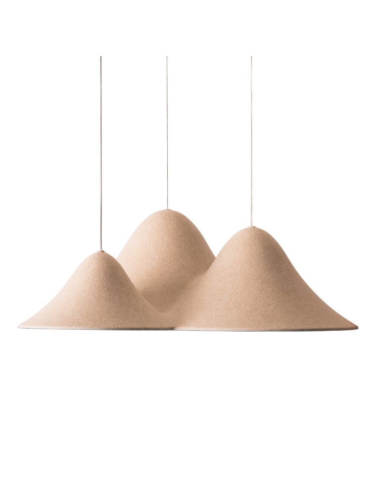 Designer pendant lamps - Maxlight Bellmond Cream&amp;Grey Pendant Lamp P0566 - product kolory-swiatla.pl 1