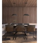 Designer pendant lamps - Maxlight Carbon Black&amp;Grey Pendant Lamp P0567 - product 3