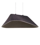 Designer pendant lamps - Maxlight Carbon Black&amp;Grey Pendant Lamp P0567 - product 1