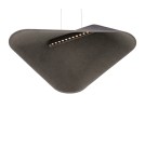 Designer pendant lamps - Maxlight Carbon Black&amp;Grey Pendant Lamp P0567 - product 2