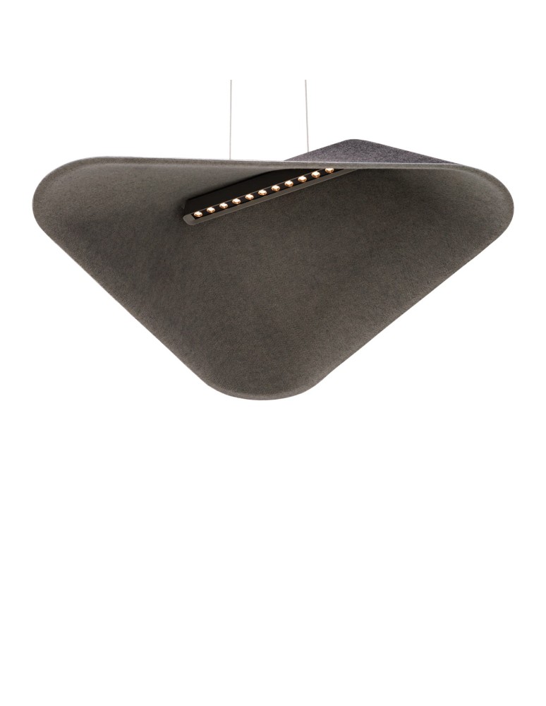 Designer pendant lamps - Maxlight Carbon Black&amp;Grey Pendant Lamp P0567 - product kolory-swiatla.pl 2