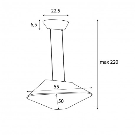 Maxlight Lampa Wiszaca Carbon Black&Grey P0567