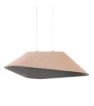 Designer pendant lamps - Maxlight Pendant Lamp Carbon Cream&amp;Grey P0568 - product 1