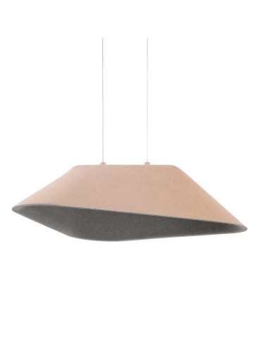 Maxlight Pendant Lamp Carbon Cream&amp;Grey P0568