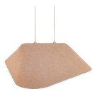 Designer pendant lamps - Maxlight Pendant Lamp Carbon Cream&amp;Grey P0568 - product 3