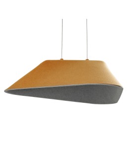 Maxlight Carbon Earth Yellow&amp;Grey Pendant Lamp P0569