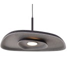 Designer pendant lamps - Maxlight Deux Hanging Lamp Black&amp;Grey P0560 - product 1