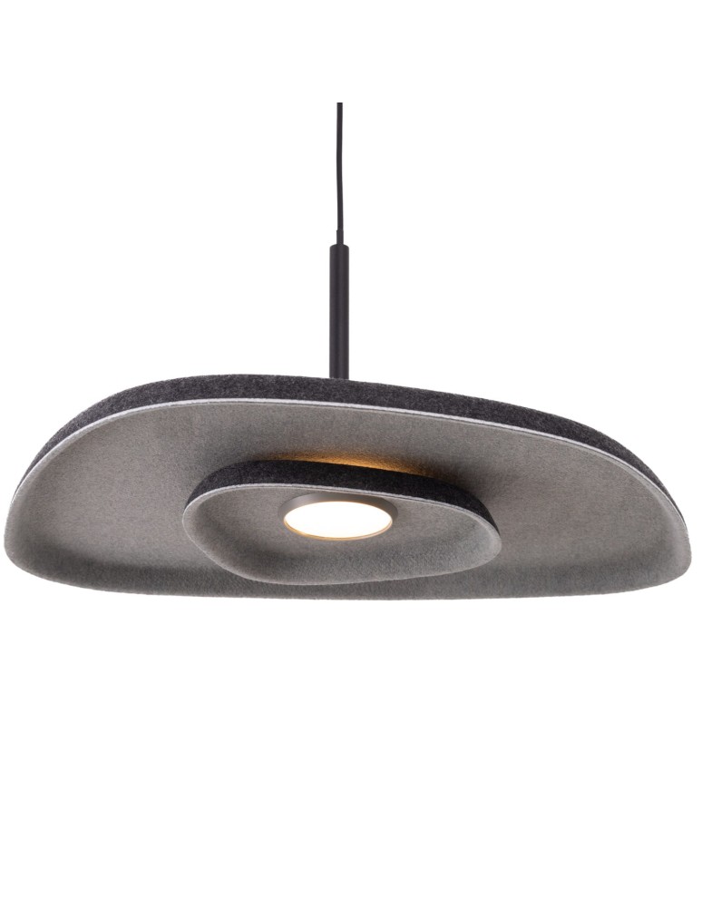 Designer pendant lamps - Maxlight Deux Hanging Lamp Black&amp;Grey P0560 - product kolory-swiatla.pl 1