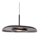 Designer pendant lamps - Maxlight Deux Hanging Lamp Black&amp;Grey P0560 - product 2