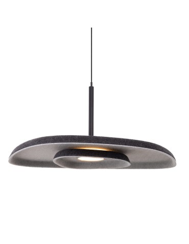 Maxlight Lampa Wiszaca Deux Black&Grey P0560 - produkt 2