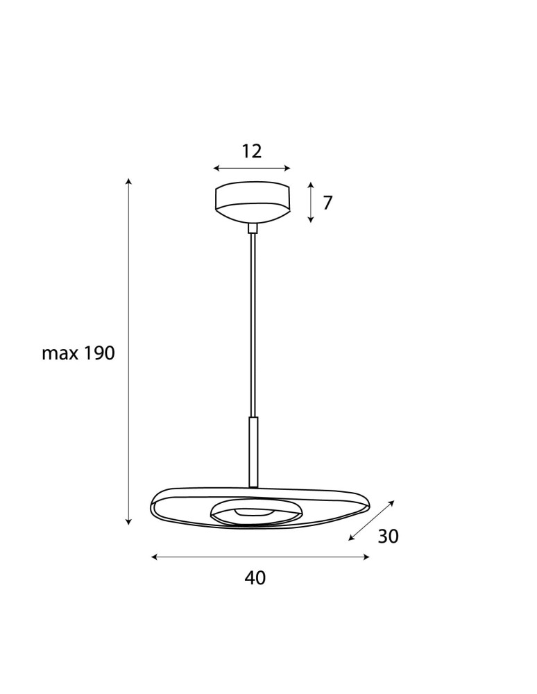 Designer pendant lamps - Maxlight Deux Hanging Lamp Black&amp;Grey P0560 - product kolory-swiatla.pl 5