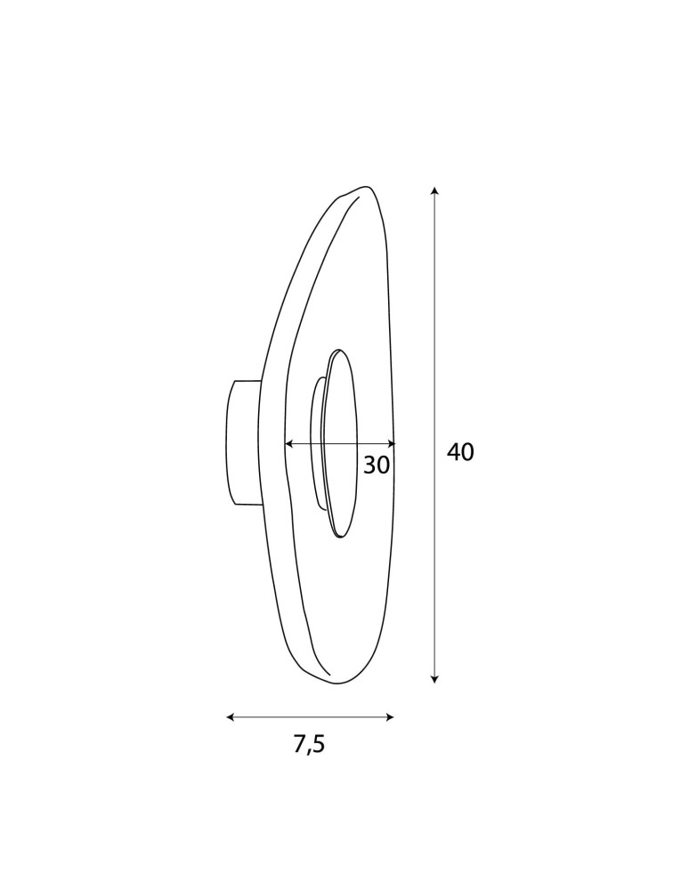 Designer wall lamps - Maxlight Wall lamp Deux Cream&amp;Grey W0559 - product kolory-swiatla.pl 6