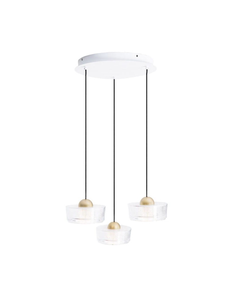 Triple pendant lamps - Maxlight Lipari III Round Pendant Lamp P0543. - product kolory-swiatla.pl 1