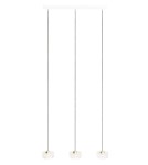Pendant lamps on a strip - Maxlight Lipari III Square Pendant Lamp P0545. - product 1