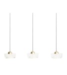 Pendant lamps on a strip - Maxlight Lipari III Square Pendant Lamp P0545. - product 2