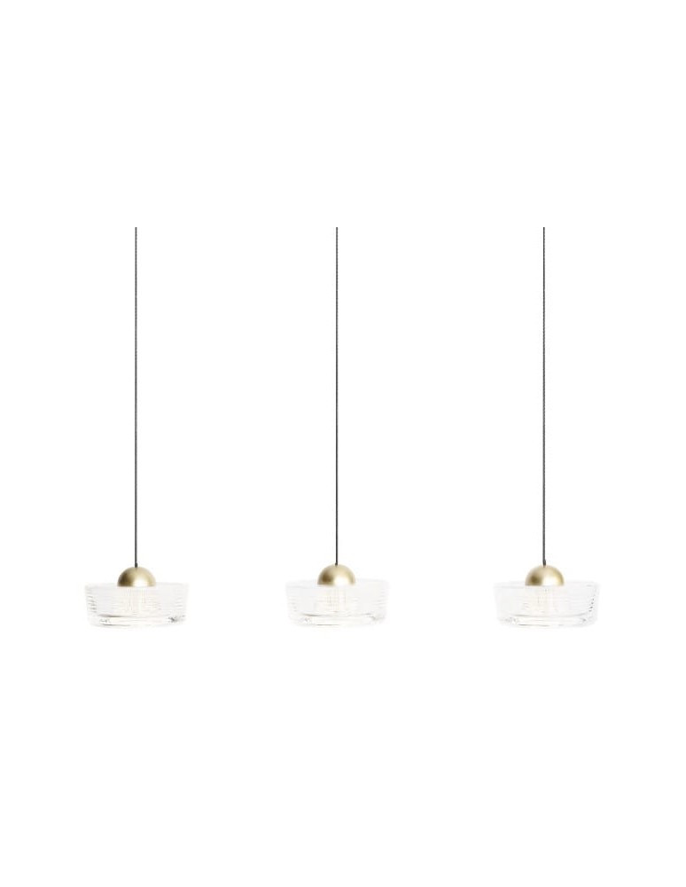 Pendant lamps on a strip - Maxlight Lipari III Square Pendant Lamp P0545. - product kolory-swiatla.pl 2
