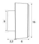 Designer wall lamps - Maxlight Wall lamp Lipari W0358 - product 4