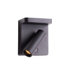 Reading wall lamps - Maxlight Lofer Wall lamp Black 7W 364lm 3000K W0374 - product 1