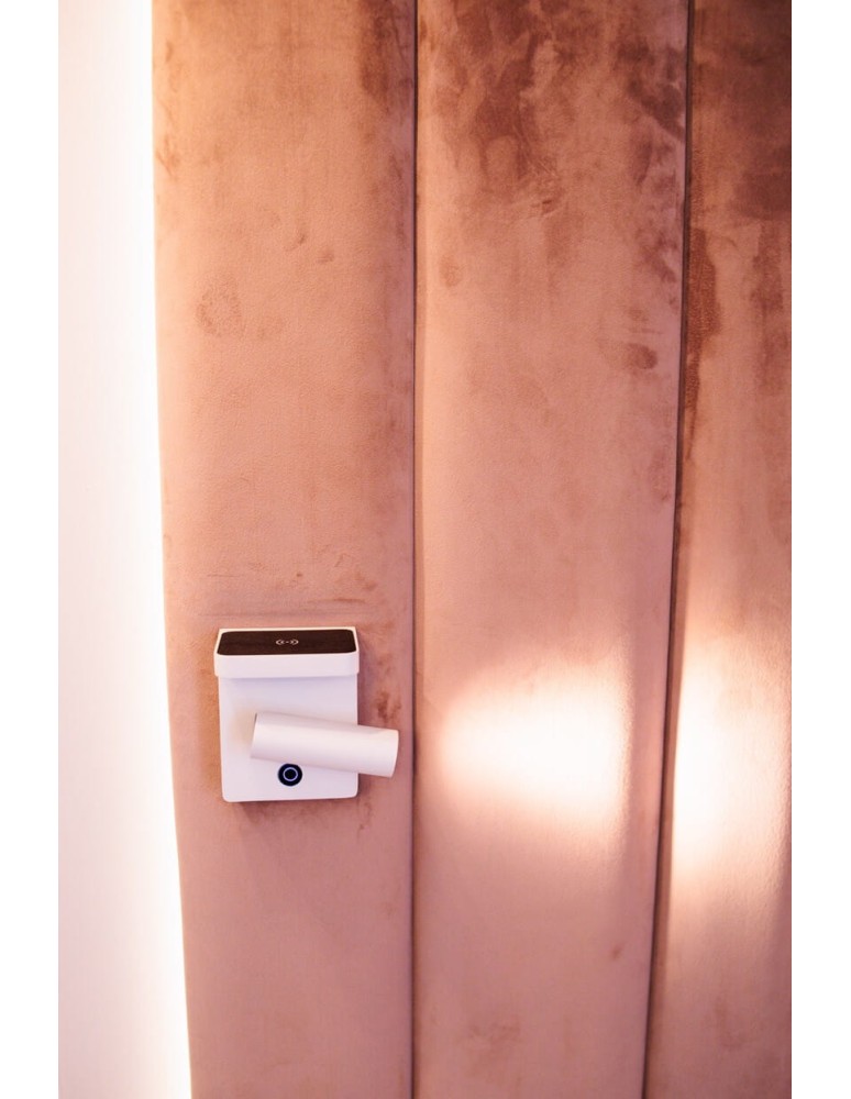 Reading wall lamps - Maxlight Lofer Wall lamp White 7W 364lm 3000K W0373 - product kolory-swiatla.pl 5