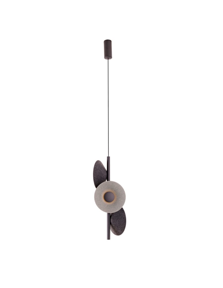 Designer pendant lamps - Maxlight Puro Black&amp;Grey Pendant Lamp P0562 - product kolory-swiatla.pl 4