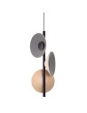 Maxlight Puro Cream&amp;Grey Pendant Lamp P0563