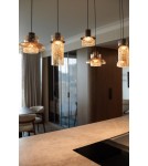 Single pendant lamps - Maxlight Signature A Amber Glass P0601 Pendant Lamp. - product 4