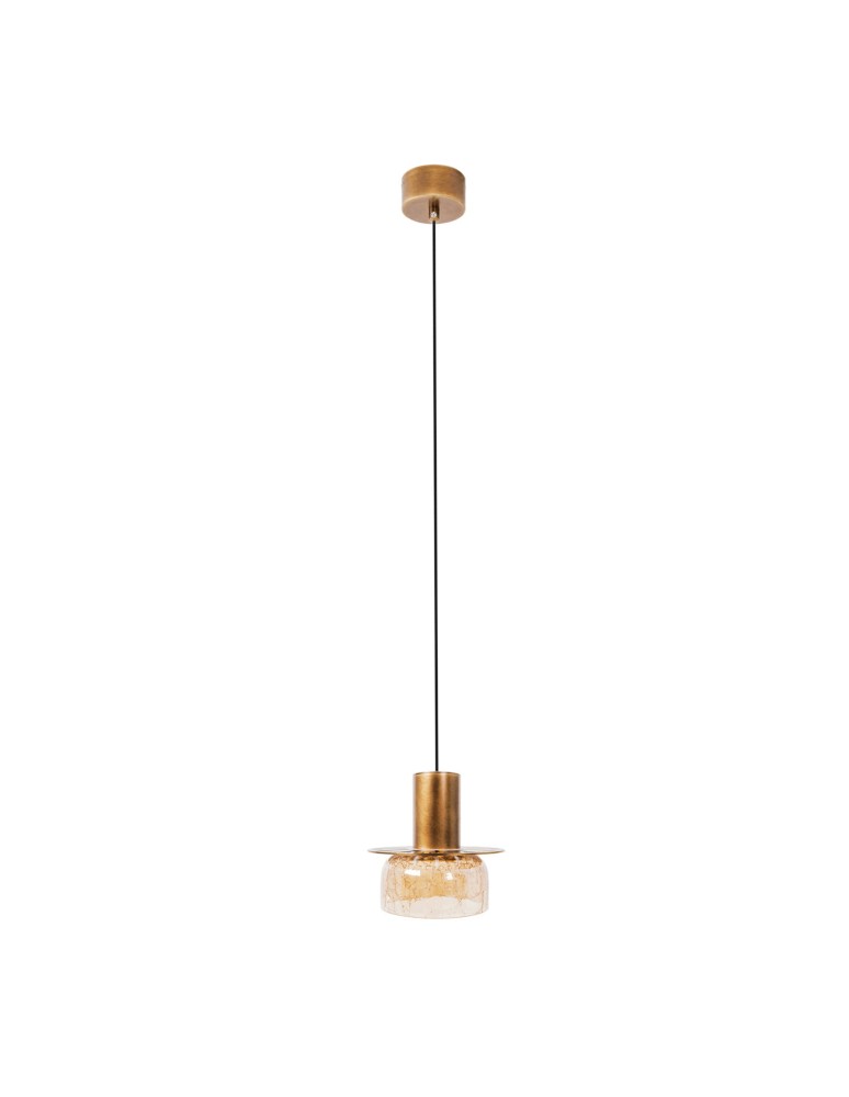 Single pendant lamps - Maxlight Signature A Amber Glass P0601 Pendant Lamp. - product kolory-swiatla.pl 3