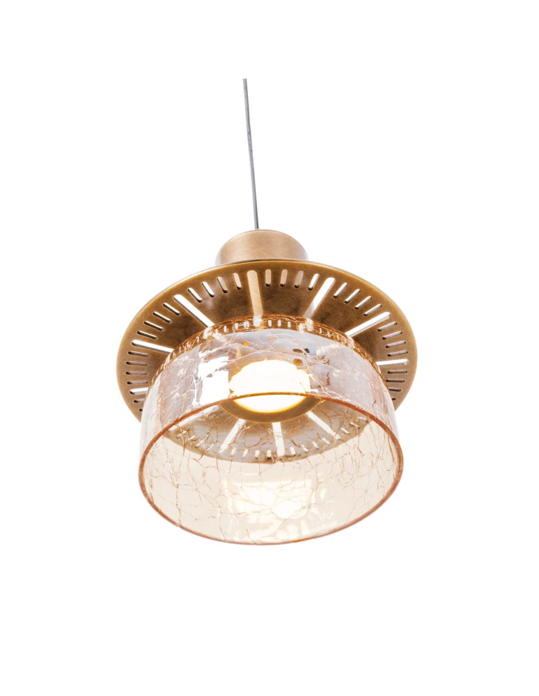 Single pendant lamps - Maxlight Signature A Amber Glass P0601 Pendant Lamp. - product kolory-swiatla.pl 2
