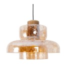 Single pendant lamps - Maxlight Signature C Amber Glass P0603 Pendant Lamp. - product 1