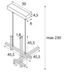 LED pendant lamps - Maxlight Soho Pendant Lamp P0546 - product 5
