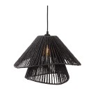 Boho pendant lamps - Maxlight Amalfi II Black P0580 Pendant Lamp. - product 1