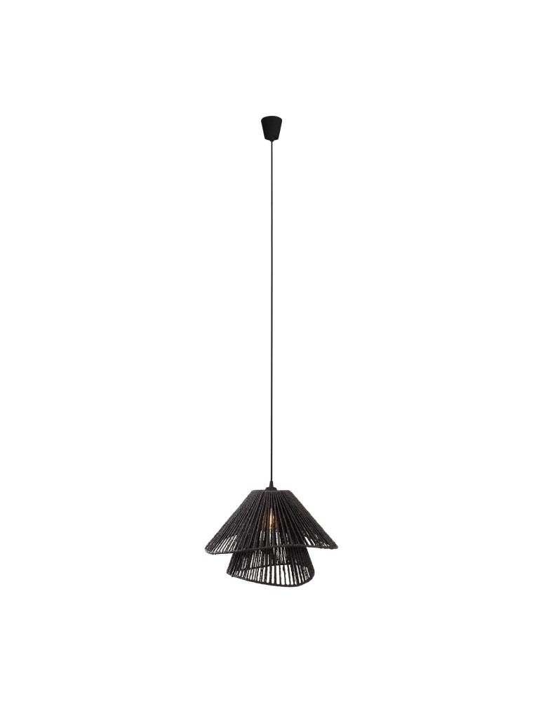 Boho pendant lamps - Maxlight Amalfi II Black P0580 Pendant Lamp. - product kolory-swiatla.pl 3