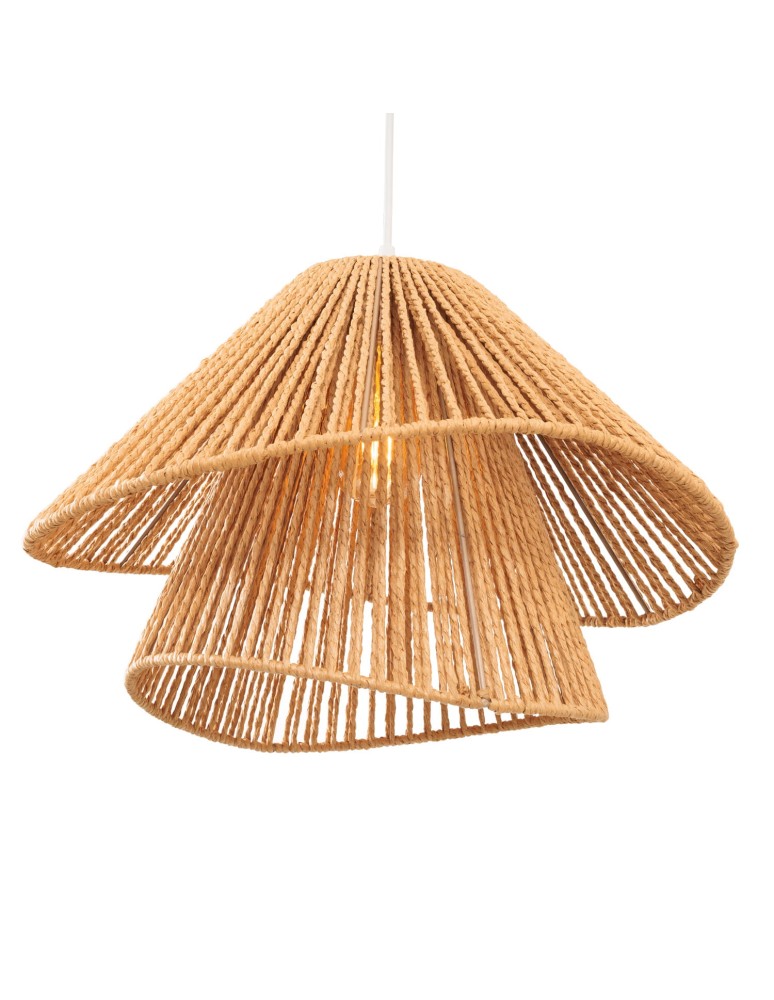 Boho pendant lamps - Maxlight Amalfi II Natural Pendant Lamp P0578. - product kolory-swiatla.pl 3