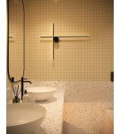 Designer wall lamps - Maxlight Wall lamp Arne 60Cm 10W IP44 3000K W0369 - product 3