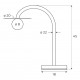 Maxlight Lampa Stołowa Enigma Zielona T0059